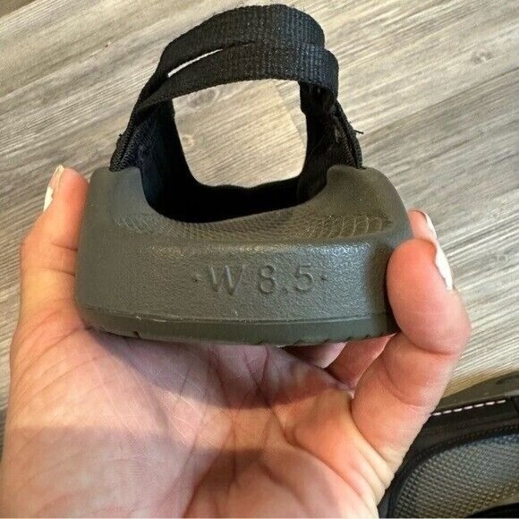 Chaco Black Loafers with White Accents - Picture 6 of 8